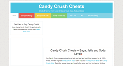 Desktop Screenshot of candycrush-cheats.com