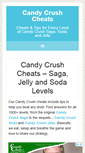 Mobile Screenshot of candycrush-cheats.com